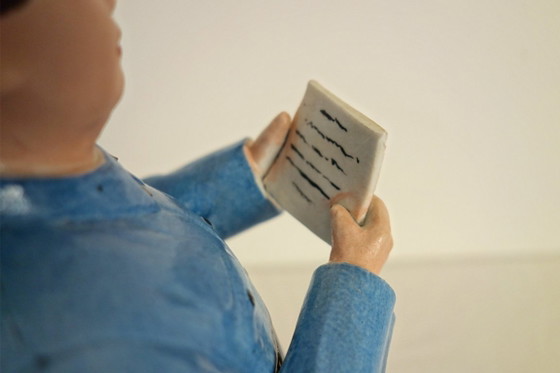 Image 1 of Porzellanfigur von Mao Zedong, Kulturrevolution