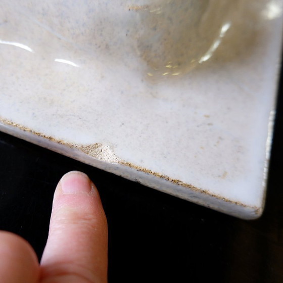 Image 1 of Vassoio portaoggetti in ceramica vintage Georges Pelletier o piatto decorativo da parete - 1970