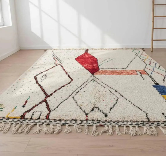 Handmade Moroccan rug, pure wool, 2.5x1.5 m. – Rugs & carpets (photo 3 of 5)