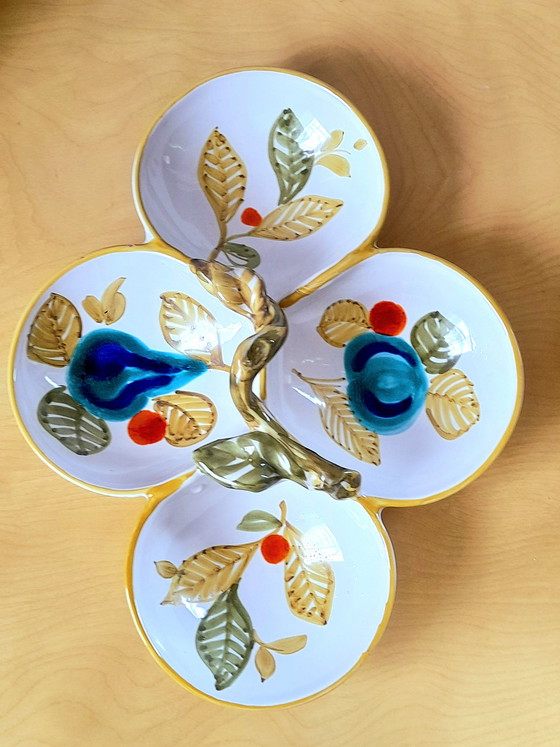 Image 1 of Italienische Keramikschale zum Servieren von Vorspeisen