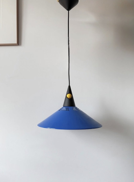 Lampada a sospensione vintage in stile Memphis di Brilliant