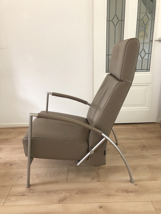 Image 1 of Sillón Harvink modelo The Club Relax + Reposapiés