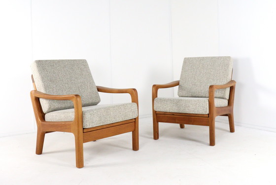 Image 1 of Ensemble de 2 Fauteuils Juul Kristensen Vintage New Upholstery