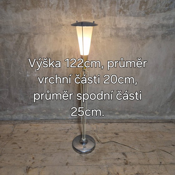 Image 1 of Mid-Century Floor Lamp, in the Style of Stilnovo, 1960s