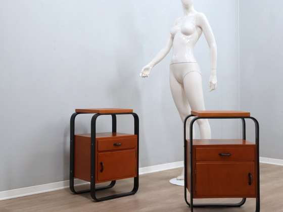 Image 1 of 1940s Giuseppe Pagano Pogatschnig set of nightstands