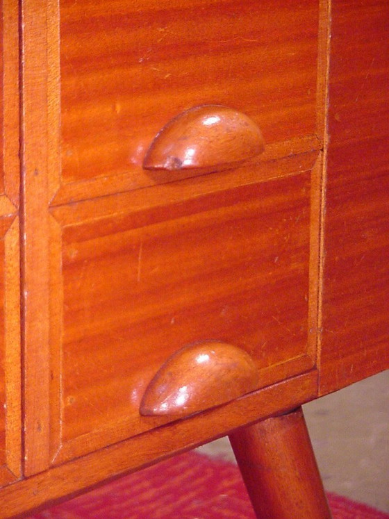 Image 1 of Mostrador de caoba de diseño, mueble de tienda, muebles antiguos, bar