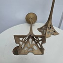 Vintage Art Nouveau/ Jugendstil Candle Holders