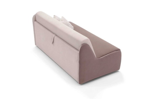 Divano letto Sax Dienne Compact - versione tessuto beige – Divani letto, Tessile, Metallo (photo 2 of 6)