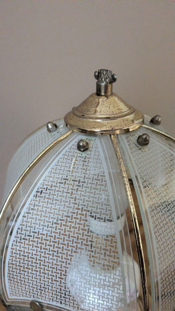 Image 1 of Hollywood Regency Touch Lamp 