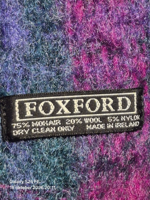 Foxford mohair scarf