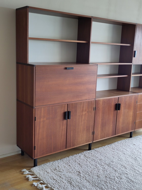 Pastoe Made To Measure Wandschrank Cees Braakman – Bücherregale, Plastic, Wood, Vintage (photo 12 of 15)