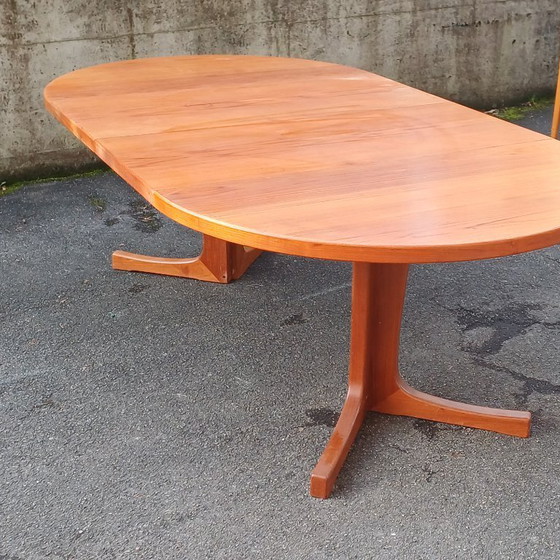 Image 1 of Vintage teak dining table