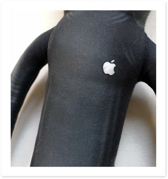 Image 1 of Steve Jobs Gift | Steve Jobs Office Decor | Textile Art Doll Collectible | Inspirational Tech Leader