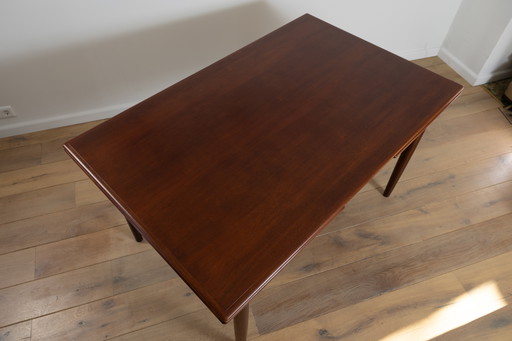 Table à manger extensible danoise du milieu du siècle