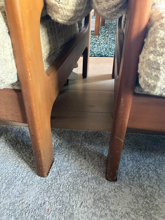 Image 1 of Poltrone lounge scandinave degli anni '60 con rivestimento originale