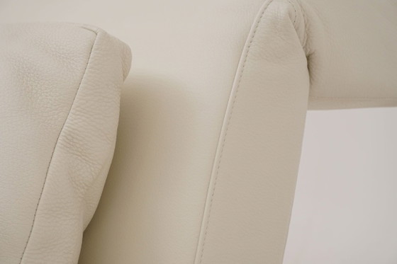 Brühl & Sippold Moule Lounge Sofa Couch White Leather Multifunctional – Modular sofas (photo 4 of 11)