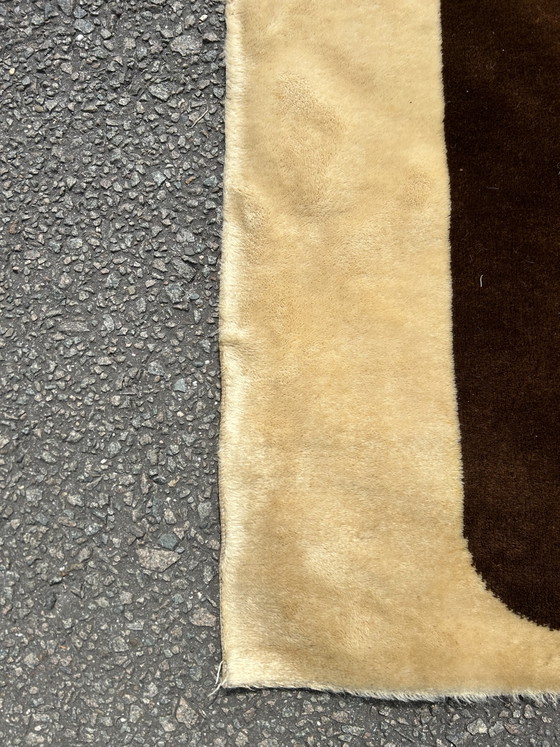 Image 1 of Vintage space age XL low-pile rug