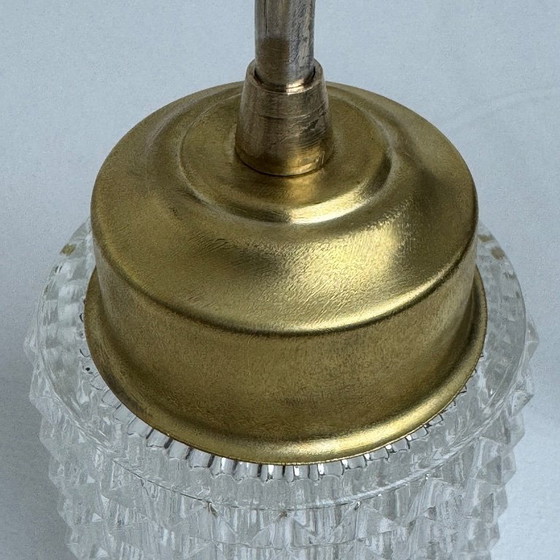 Image 1 of PAAR VINTAGE WANDLAMPEN VAN GLAS MET TEXTUUR