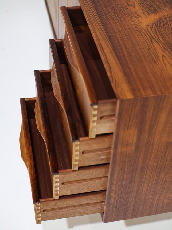 Image 1 of Credenza Erling Torvits in palissandro, mobile TV danese