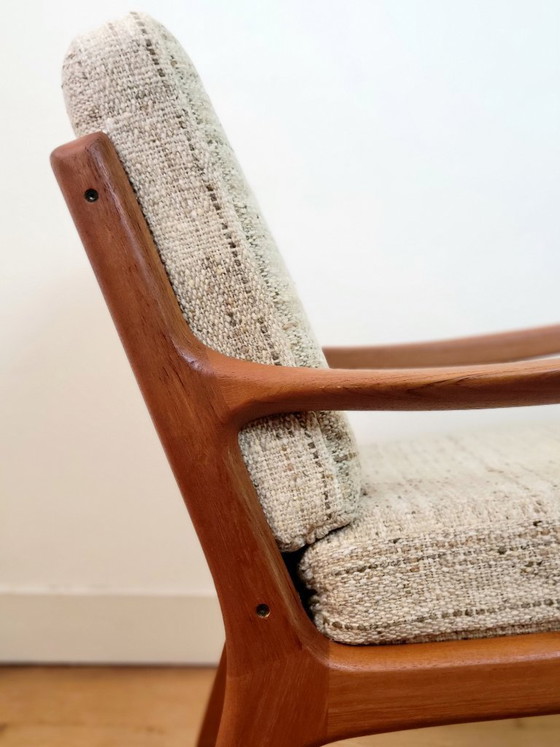 Image 1 of Chaises Senator vintage conçues par Ole Wansher pour Cado, Danemark, 1960