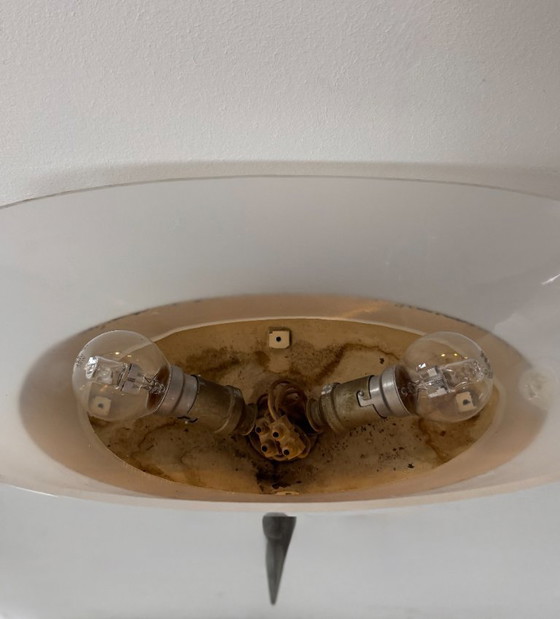 Image 1 of Applique da parete Art Déco vintage, ottone e plexiglas, Francia 1930