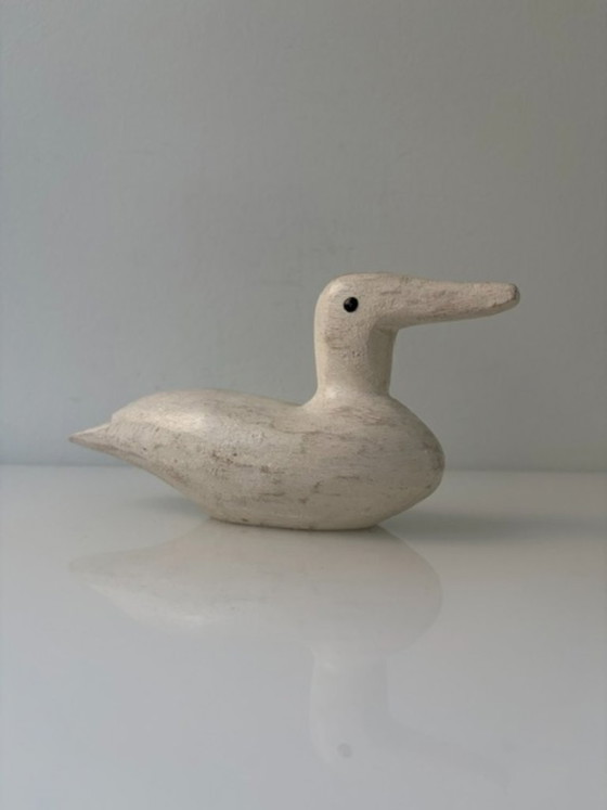 Scandinavisch Houten Vogelbeeld – Minimalistisch Design – Beeldhouwkunst, Wood (photo 9 of 14)