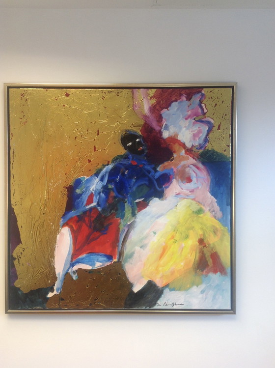 Image 1 of Jan-Peter v. Opheusden Öl auf Leinwand 100x100cm