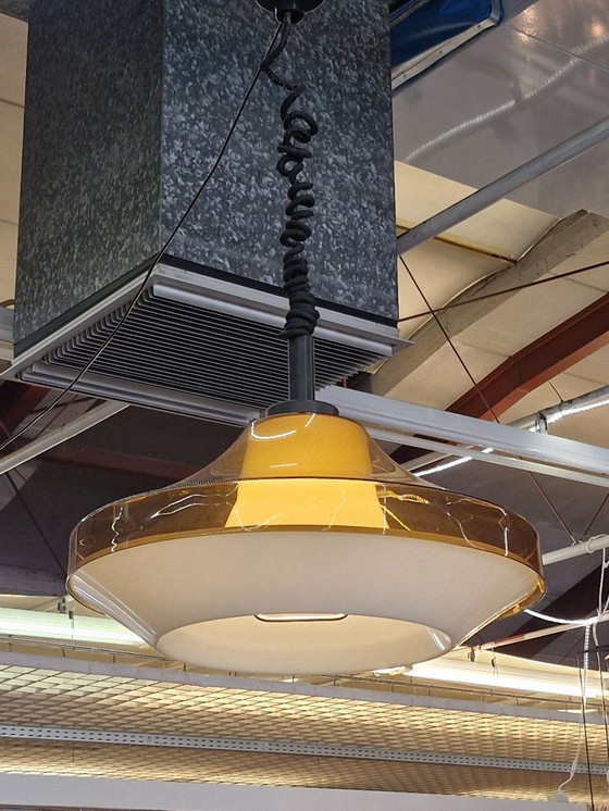 Image 1 of Lampada a sospensione vintage in stile spaziale anni '70