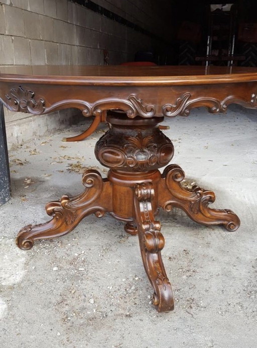 Barok eetkamer tafel