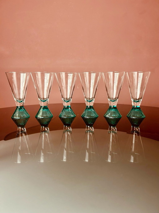 Set de 6 vasos geométricos Luminarc