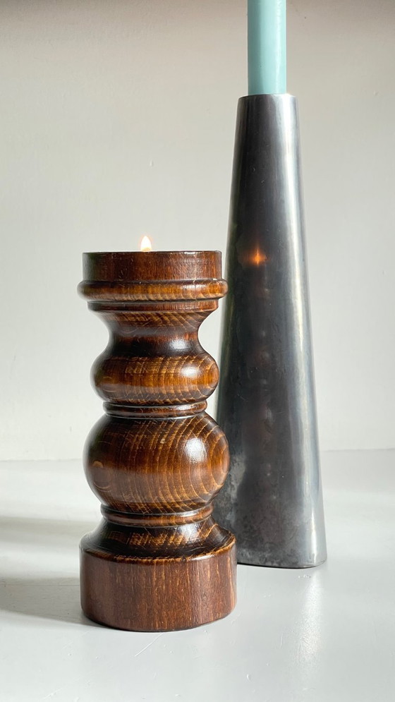 Image 1 of BOUGEOIRS Bois et Métal Ikea VINTAGE