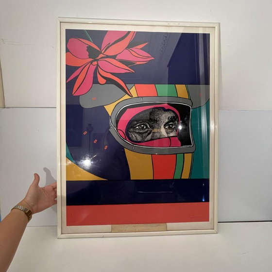 Paul Van Hoeydonck, IPPA, 1987, Serigrafia – Stampe artistiche, Paper, Space Age (photo 2 of 12)
