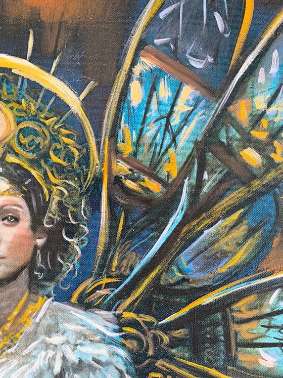 Image 1 of Oil painting "Il vincolato del pensiero" – 100x77 cm