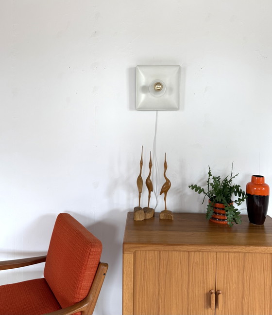 Vintage Space Age Wall Lamp, Sölken Leuchten '70 – Wall lights, Plastic, Metal (photo 3 of 12)
