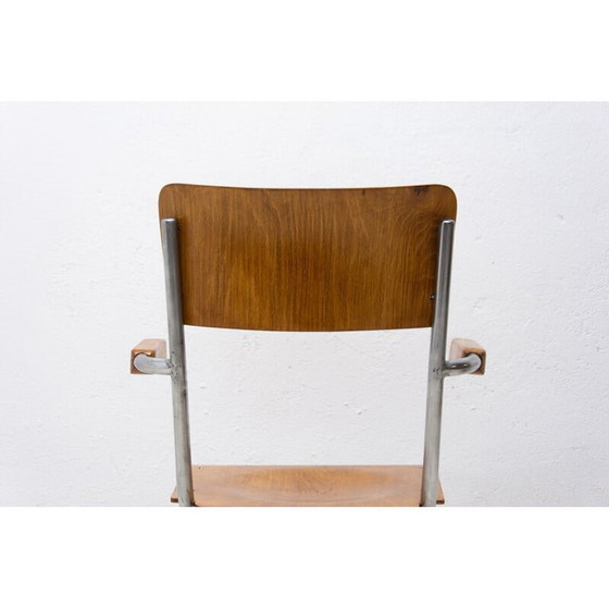 Image 1 of Vintage tubular desk chair by Mart Stam for Kovona, 1950s