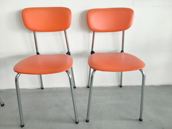 Chaises de cuisine vintage des années 1970 (« chaises tubulaires Brabantia ») – Chaises de salle à manger (photo 3 of 16)