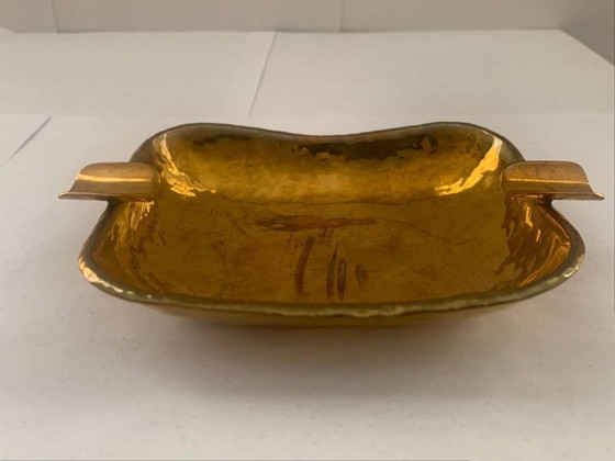 Image 1 of Posacenere Art Déco, modello 10 A, Karl Bayer, Monaco di Baviera, Art Nouveau, ottone