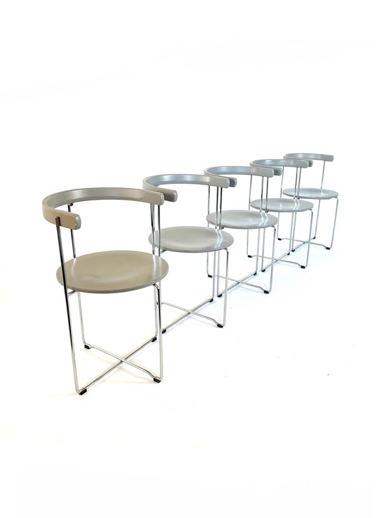 Image 1 of 5 sedie pieghevoli dal design vintage 'Soley', Kusch & Co '80