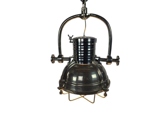 Image 1 of Lantern Sea Nickel - pendant lamp - industrial - ship lamp - film lamp