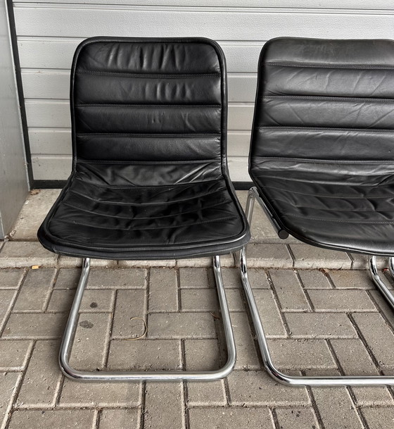 Image 1 of 4 chaises de salle à manger design Pol / Dux International