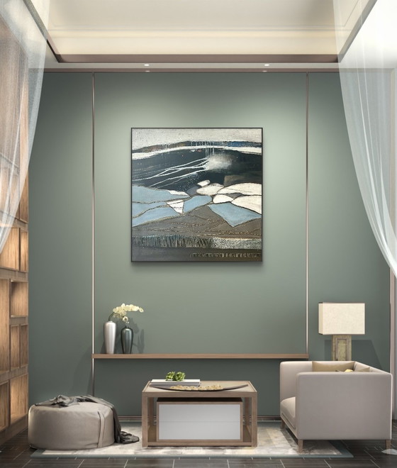 Image 1 of paysage abstrait