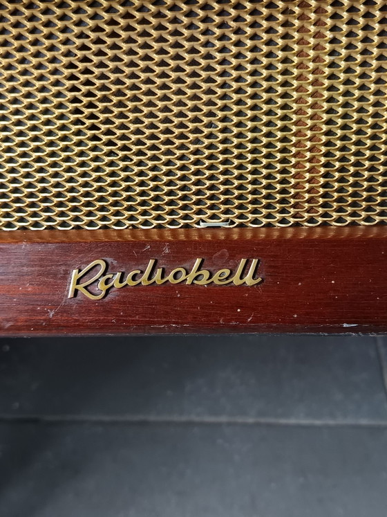 Unique vintage television creatively converted into an illuminated liquor cabinet., Radiobell, Metal, Plastic (photo 6 of 12)