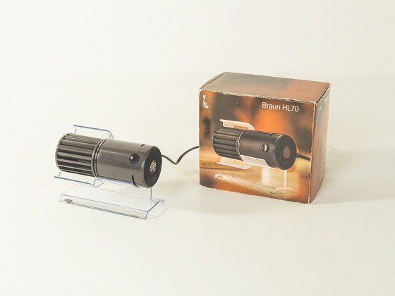 Image 1 of HL70 tafelventilator, Reinhold Weiß & Jürgen Greubel, Braun, 1970er, Vintage