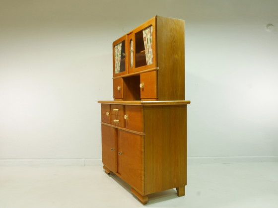 Image 1 of Armoire de cuisine vintage "Bärbel" - Armoire buffet originale, années 50, Germany