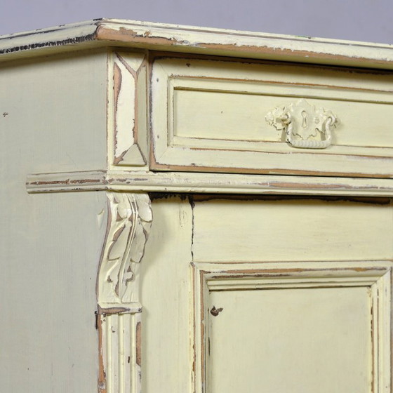 Image 1 of Antiek grenen dressoir, circa 1910