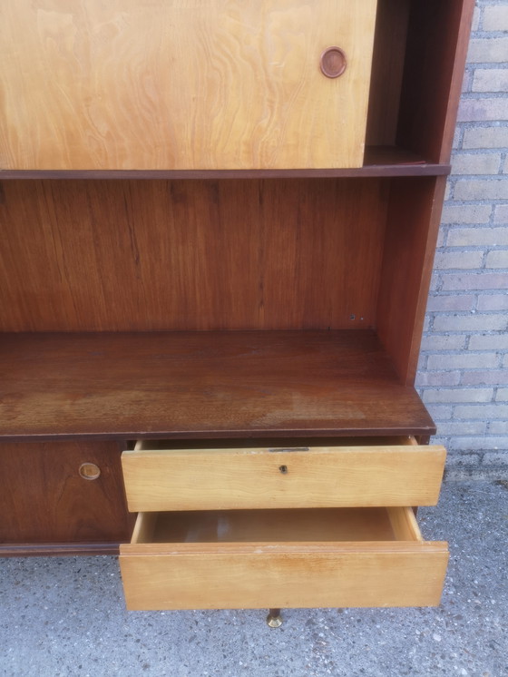Image 1 of vintage mid-century highboard sideboard '60s