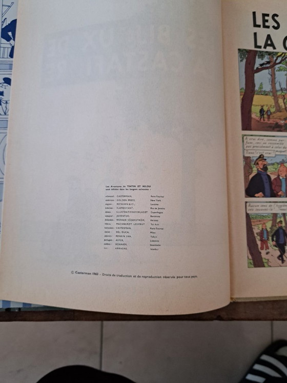 Image 1 of De avonturen van Tintin "De juwelen van Castafiore", 1963.