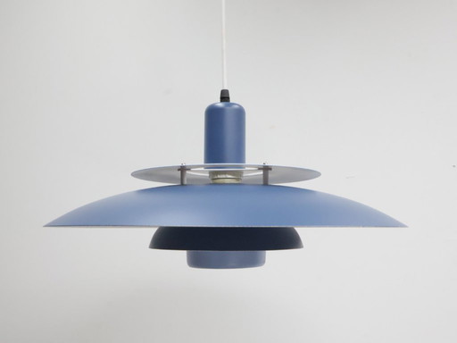 Vintage bowl lamp | Danish | Shades of blue