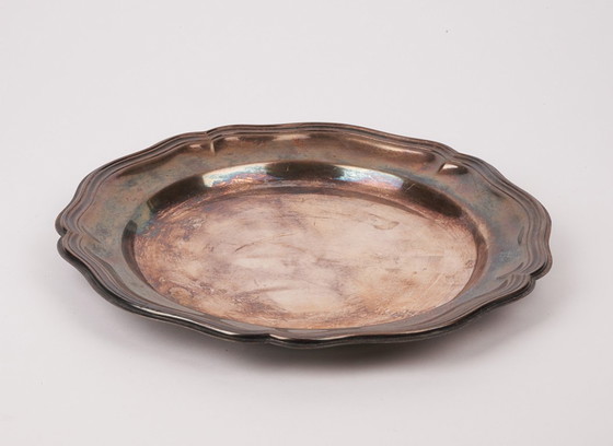 Image 1 of Versilberte Platte "Quist IaN" schwer