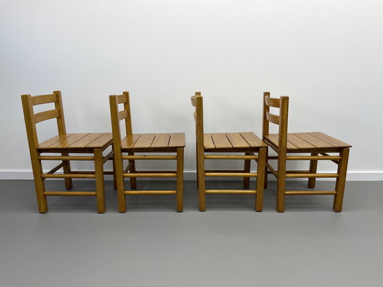 Image 1 of Set vintage di 4 sedie "Stable" di Karin Mobring per IKEA, 1977